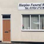 The outside of Harpin's Funeral Service Horbury branch.